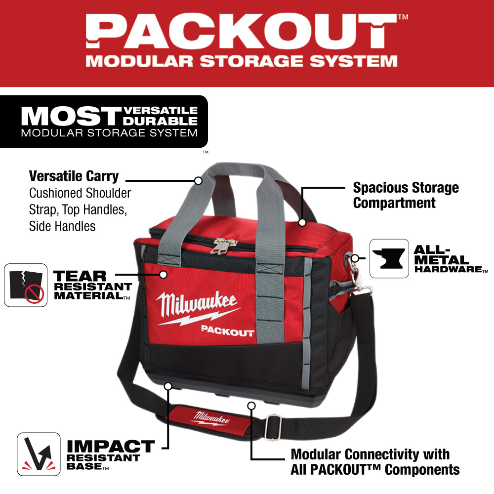 Milwaukee PACKOUT Tool Bag from Columbia Safety